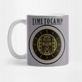 Time to Camp in Holiday Mug